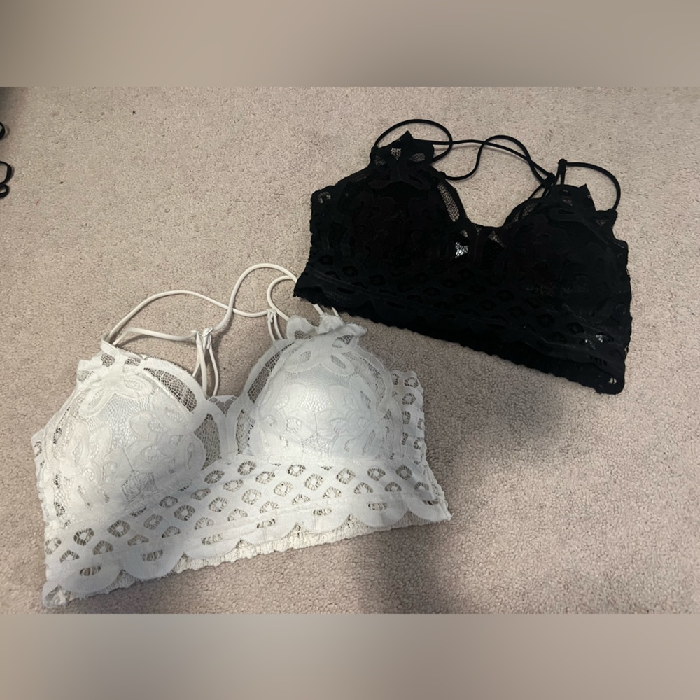 Black and White Bralette